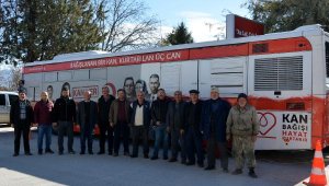 Korkuteli'de 61 ünite kan bağışlandı