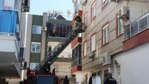 Ocakta unutulan yemek panik yarattı