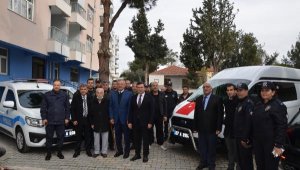 Serik Emniyet Müdürlüğü'ne 2 yeni araç
