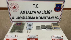 Antalya'da uyuşturucu operasyonları; 21 gözaltı