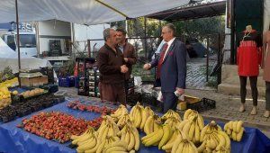 Başkan Topaloğlu, esnafla bir araya geldi