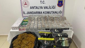 Jandarmadan kaçak sigara ve tütün baskını