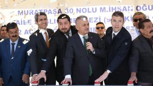 Muratpaşa Yüksekalan'da yapılacak sağlık merkezinin temeli atıldı