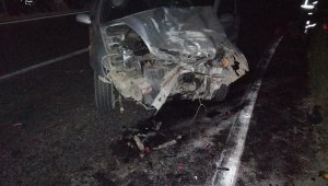 Otomobille çarpışan motosikletteki Tevfik öldü, ağabeyi ağır yaralı