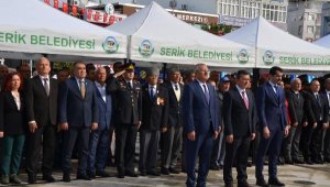 Serik'te Çanakkale şehitleri törenle anıldı