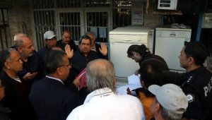 600 daireli sitedeki 'karot' tartışmasında ekipler numune almadan ayrıldı