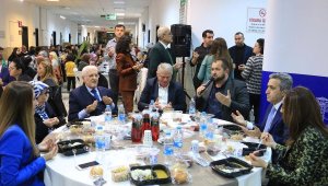 Adliye personeli iftarda bir araya geldi