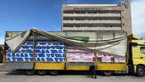Antalya'da kaçak 10 milyon 450 bin adet boş makaron ele geçirildi