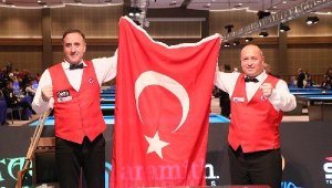 Artistik Bilardo Milli Takımı Avrupa Şampiyonu