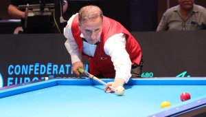 Avrupa Bilardo Şampiyonası'nda 2'nci altın madalya Hacı Arap Yaman'dan geldi