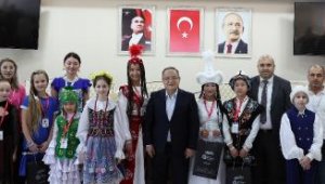 Dünya çocuklarından Büyükşehir'e ziyaret