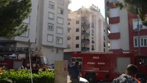 Ev yangını büyümeden söndürüldü