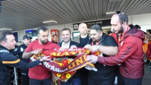 Galatasaray kafilesi, Alanya'da
