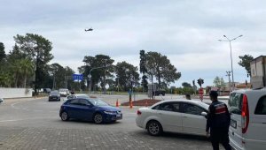 Jandarmadan havadan ve karadan denetim