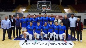 Kepez basketbol evinde galip