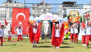 Konyaaltı kreşlerinde 23 Nisan coşkusu