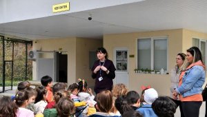 Miniklerden 'can dostlar'a anlamlı ziyaret