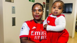 Ugandalı minik Ariana, Antalya'da şifa buldu