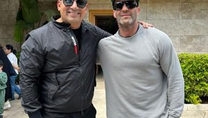 Ünlü aktör Jason Statham, Antalya'da tatil yaptı