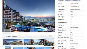 Antalya'da deniz manzaralı dairenin yıllık kirası 3,5 milyon lira