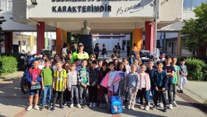 Jandarmadan öğrencilere trafik eğitimi