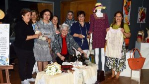 Kursiyerlerden, "İpin ve Kumaşın Sanat Yolculuğu' sergisi