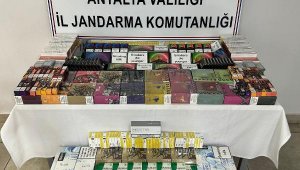Manavgat'ta kaçak sigara operasyonu
