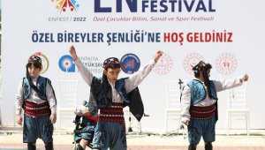 Özel çocuklar ENFEST'te buluşuyor