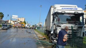 Serik'te kaza: 1 yaralı