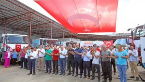 Alanya Belediyesi'ne 12 yeni araç