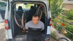Bisiklet hırsızı yakalandı