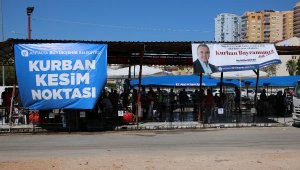 Büyükşehir'den 3 noktada ücretsiz kurban kesimi
