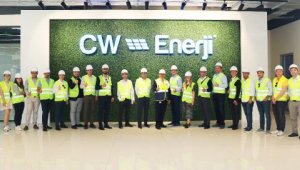 CW Enerji'ye fon yöneticilerinden ziyaret