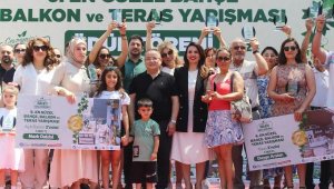 En güzel balkon ve bahçelere 132 bin lira ödül