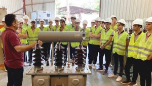 Enerjinin Yıldızları, baraj dersi için Oymapınar HES'i ziyaret etti