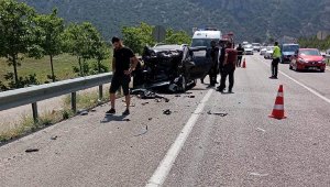 Korkuteli'de kaza: 1 ölü