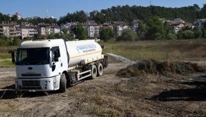 Manavgat Belediyesi'nden yangın önlemi