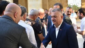Valilikten bayramlaşma töreni
