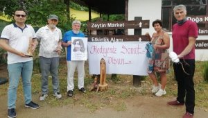 Zeytinpark'ta çevreci eserler