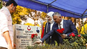 15 Temmuz şehitleri dualarla anıldı
