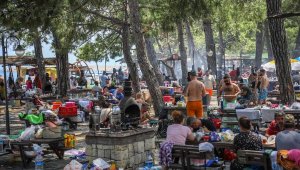 9 günde mesire alanlarına 131 bin kişi giriş yaptı