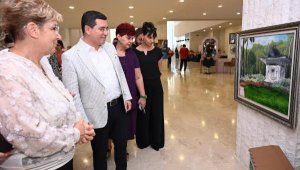 AKMEK'in 12'nci Geleneksel Sergisi açıldı