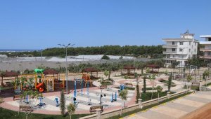 Alanya Belediyesi'nden Payallar'a yeni park