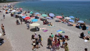 Bayram tatilinin gözdesi Olimpos, 'çöp'le doldu