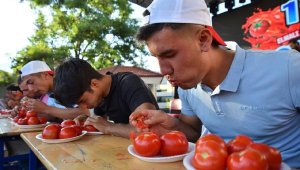 Elmalı'da 'Eskihisar Domates Festivali' yapıldı