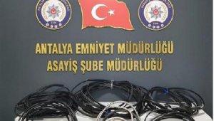 Ev, iş yeri ve kablo hırsızları yakalandı