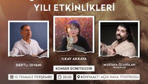 Halk Ozanı Aşık Veysel, Konyaaltı'nda anılacak