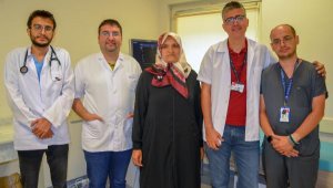 Kalbindeki 40 yıllık delik, 'şemsiye' yöntemi ile kapatıldı