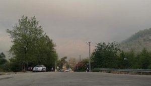 Kemer'deki orman yangını 4'üncü gününde