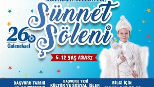 Konyaaltı'nda 'Sünnet Şöleni' kayıtları başladı